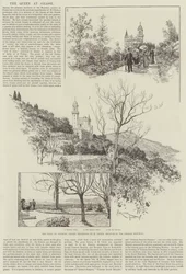 De koningin in Grasse